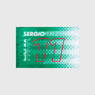Sergio Perez Fan Flag